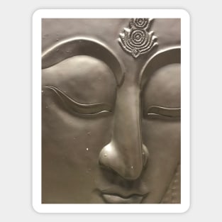 Serene Buddha face Magnet